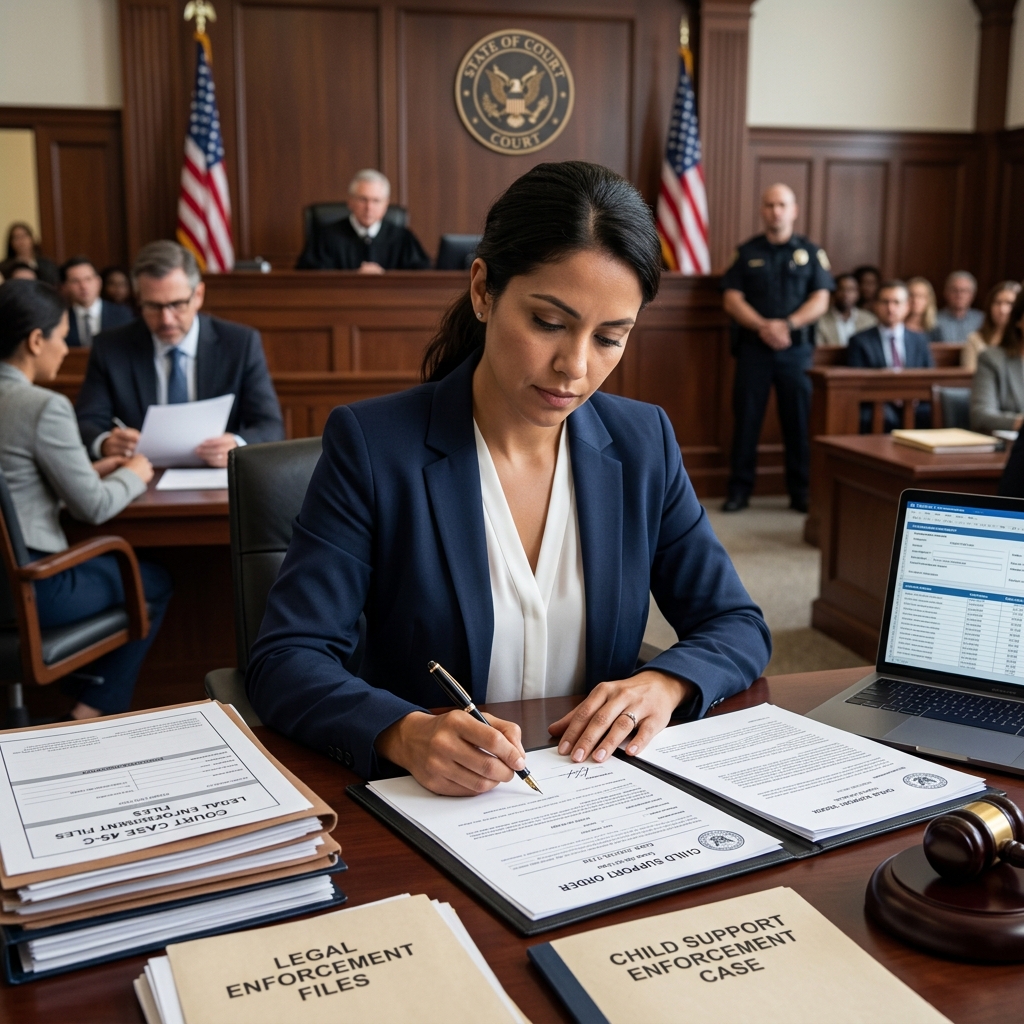 Legal Ways to Enforce a Child Support Order Learn how child support orders are enforced, what tools agencies and courts can use, and what parents can do when payments stop.
