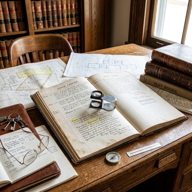Liens, Easements, and Real Estate Title Searches