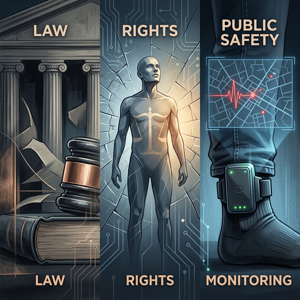 An in-depth look at lifetime GPS monitoring for sex offenders, its legal foundations, constitutional debates, and impact on public safety and rehabilitation.