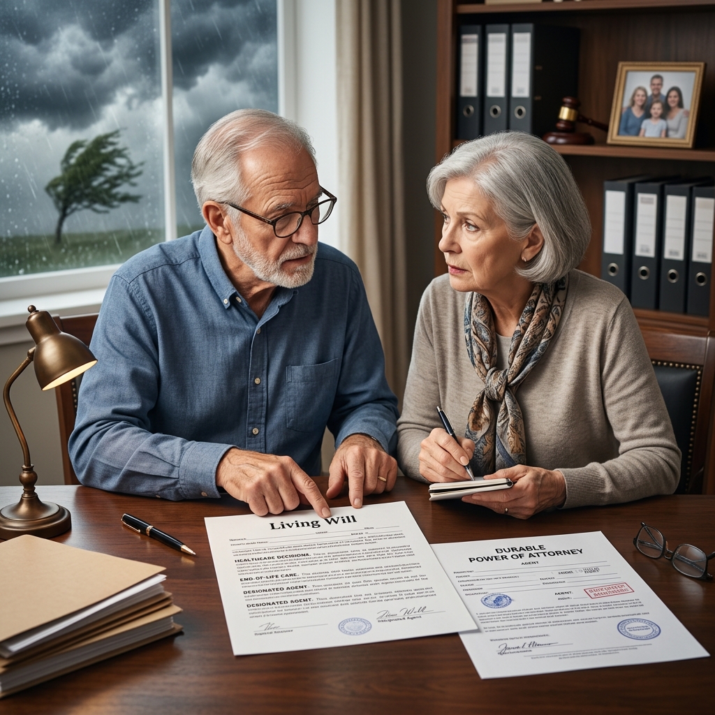 How advance directives and durable powers of attorney protect your wishes and your family when the unexpected happens.