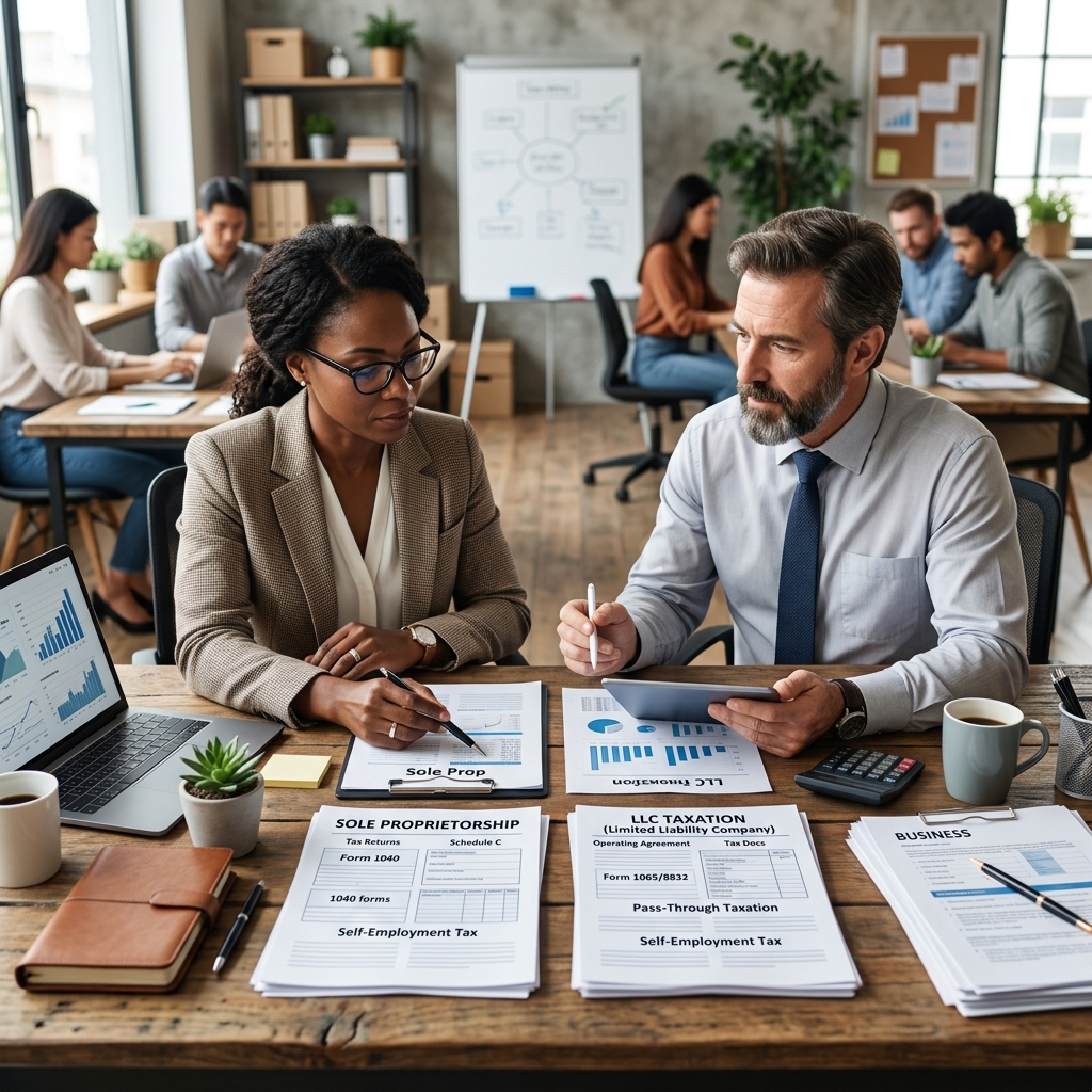 Understand how LLC and sole proprietorship tax rules, liability, and compliance differ so you can choose the right structure for your small business.