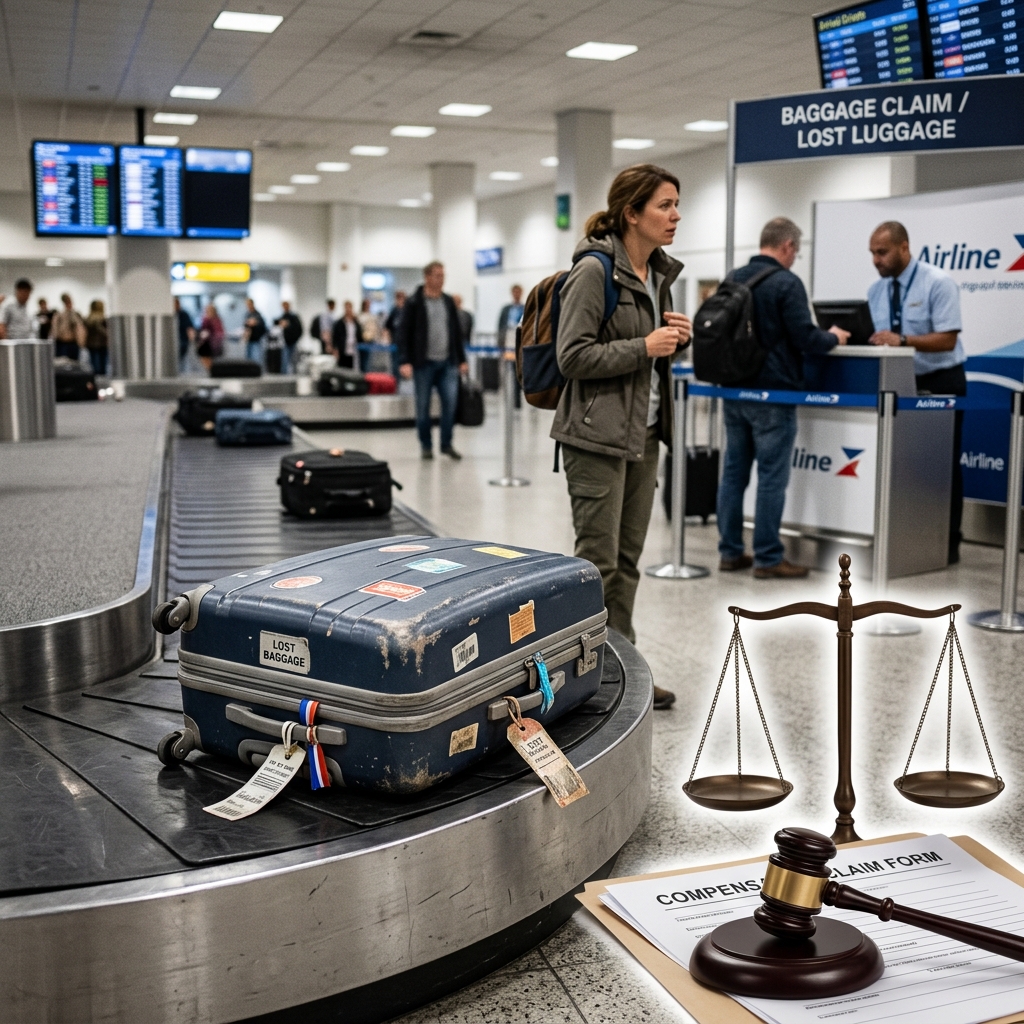 Understand your legal options, compensation limits, and step‑by‑step actions when airlines lose, delay, or damage your checked luggage.