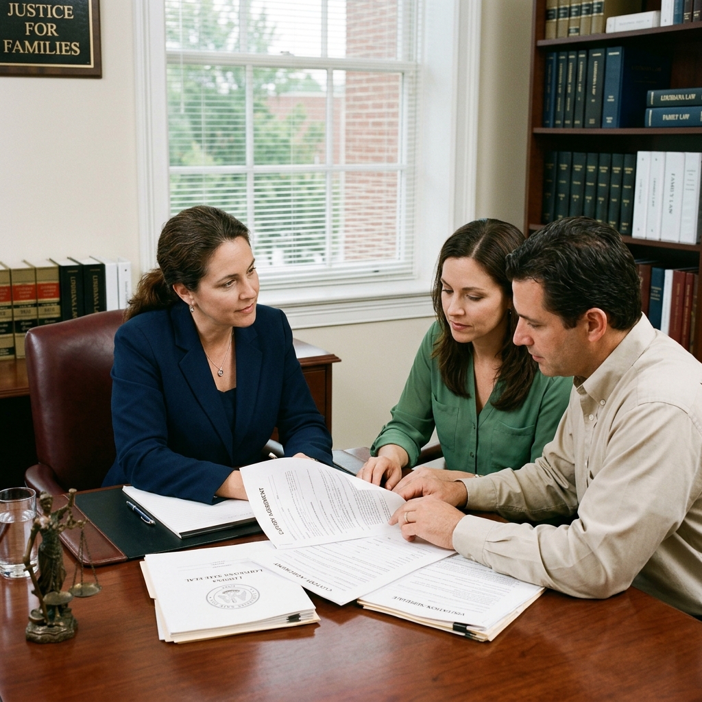 A practical guide to custody rules, best-interest factors, and parent rights in Louisiana.