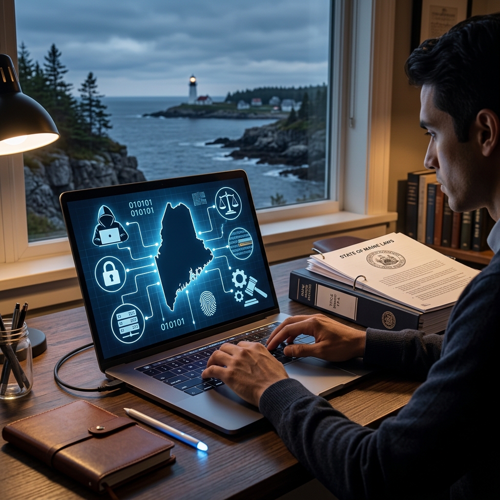 A clear guide to Maine’s computer crime rules, penalties, and defenses for unauthorized access cases.
