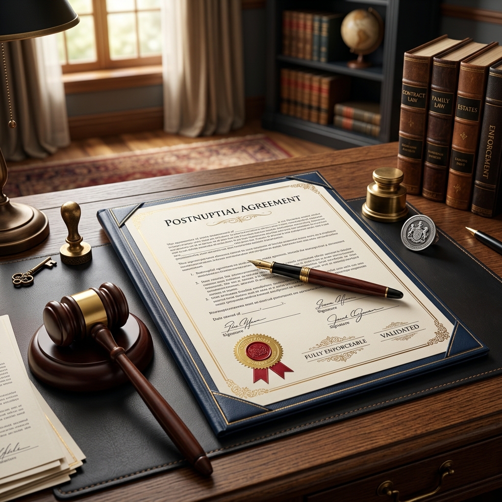 Learn how to design, review, and maintain a postnuptial agreement that courts are far more likely to uphold when it matters most.