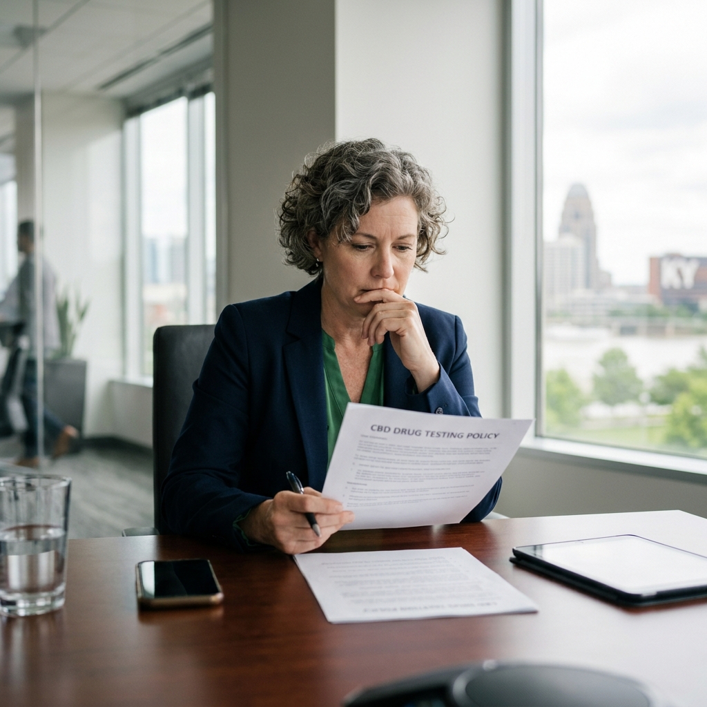 Guidance for Kentucky employers on handling CBD-linked positive drug tests while preserving safety, compliance, and fairness.