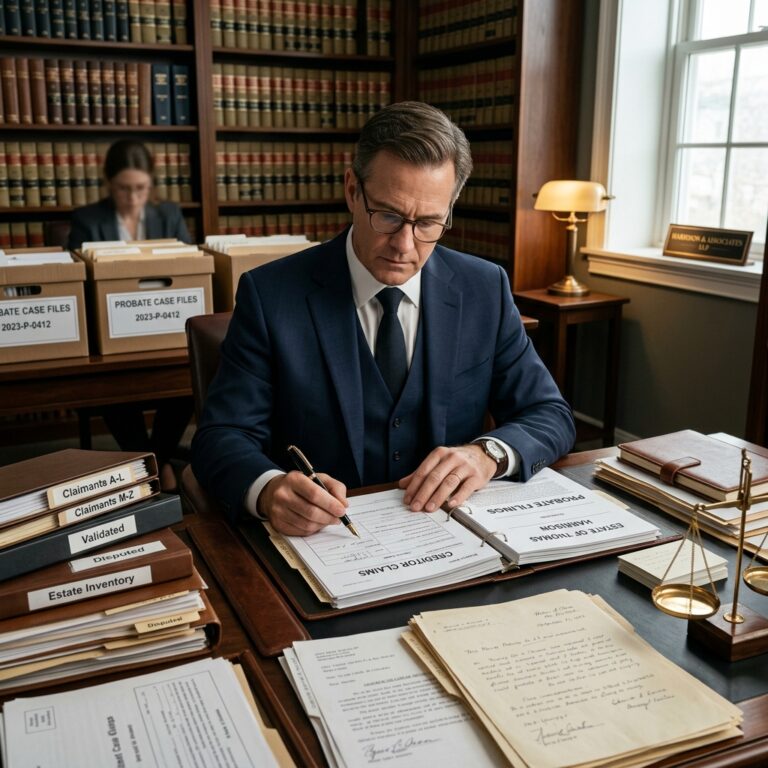Managing Creditor Claims in Probate Estates
