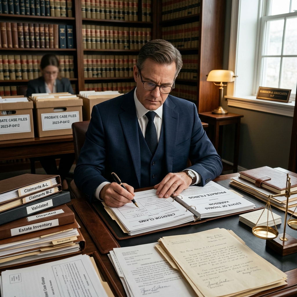 Learn how creditor claims are handled in probate, what rights creditors have, and how executors should respond to protect estate assets and heirs.
