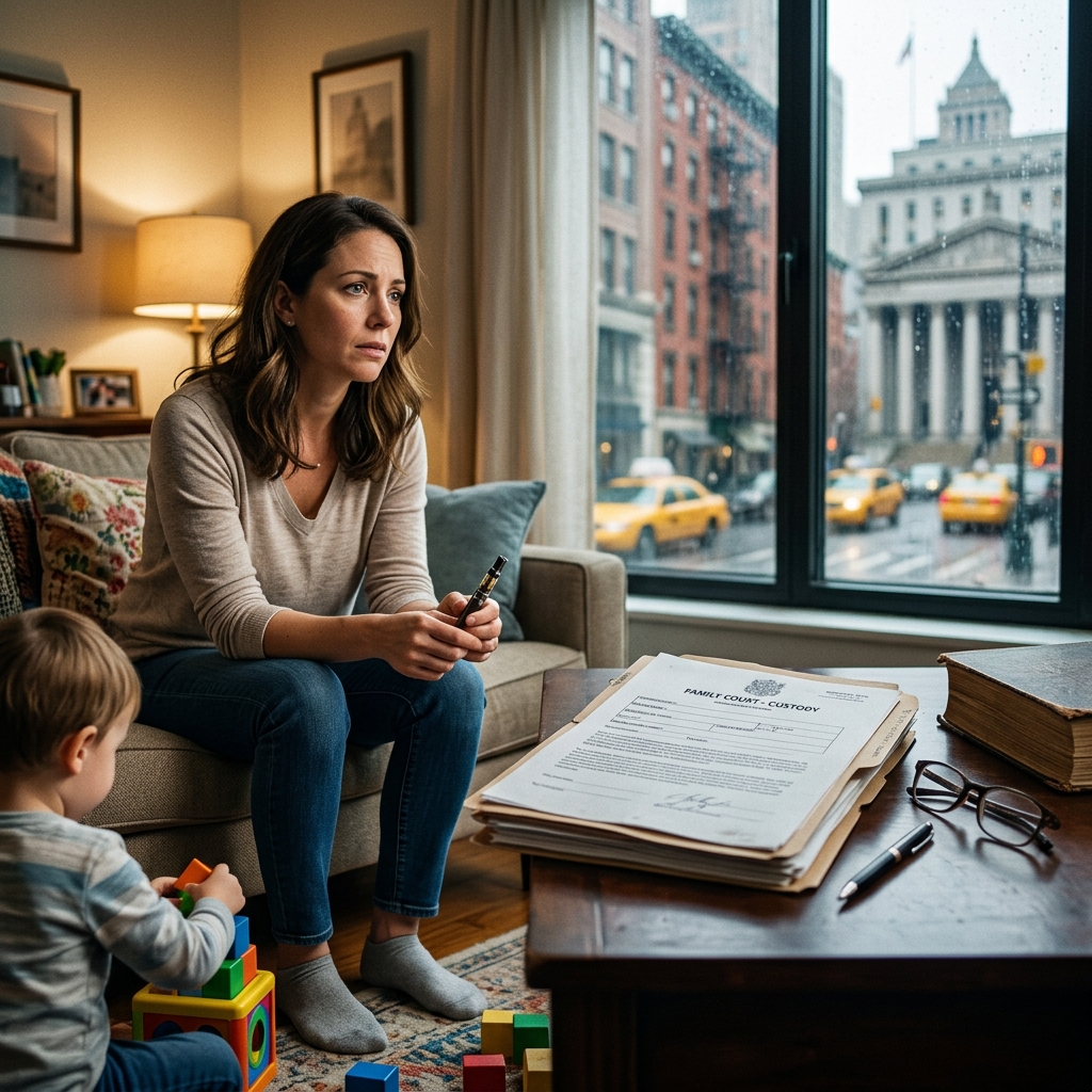 How New York’s cannabis laws intersect with child welfare investigations, custody disputes, and your rights as a parent.