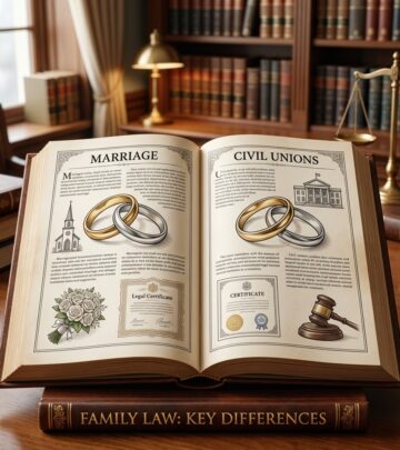 Understand how marriage and civil unions differ in rights, recognition, and protections at state and federal levels.