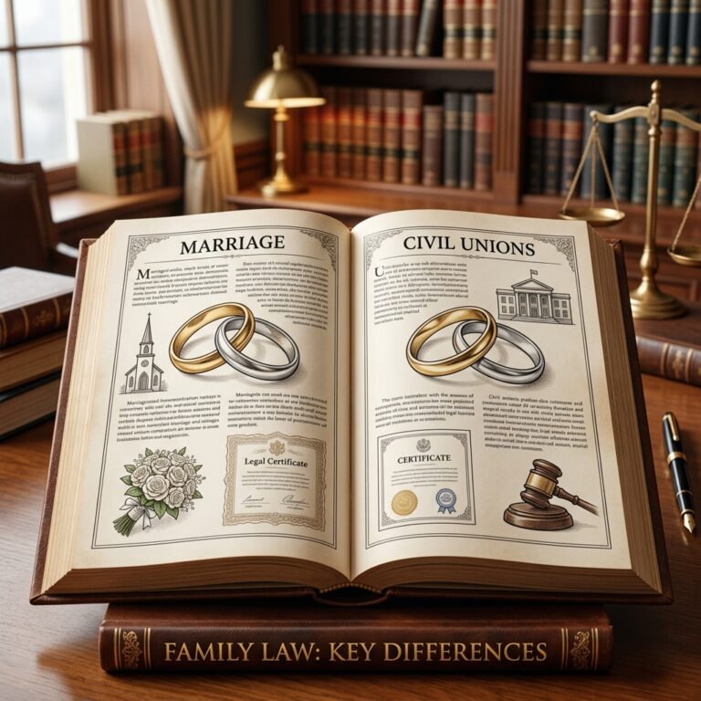 Marriage and Civil Unions: Key Legal Differences