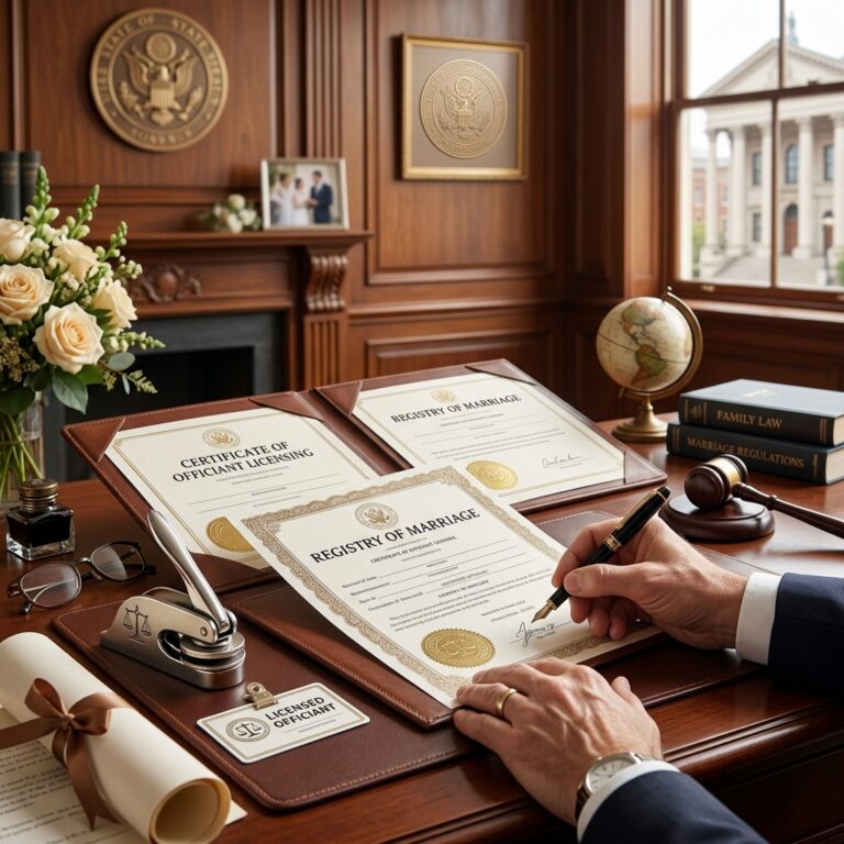 Understanding Marriage Officiant Licensing