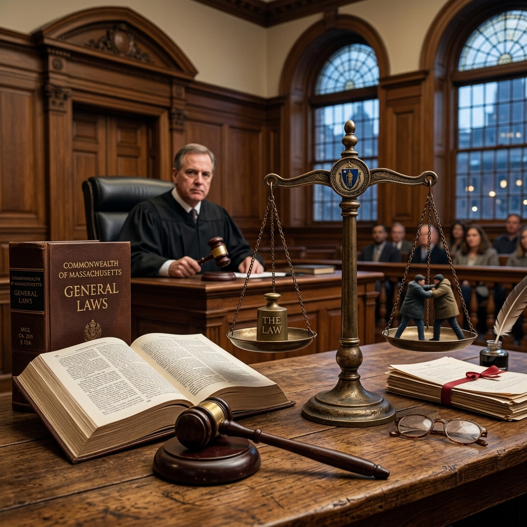 A clear, practical guide to Massachusetts assault and battery charges, penalties, and defenses for non-lawyers.