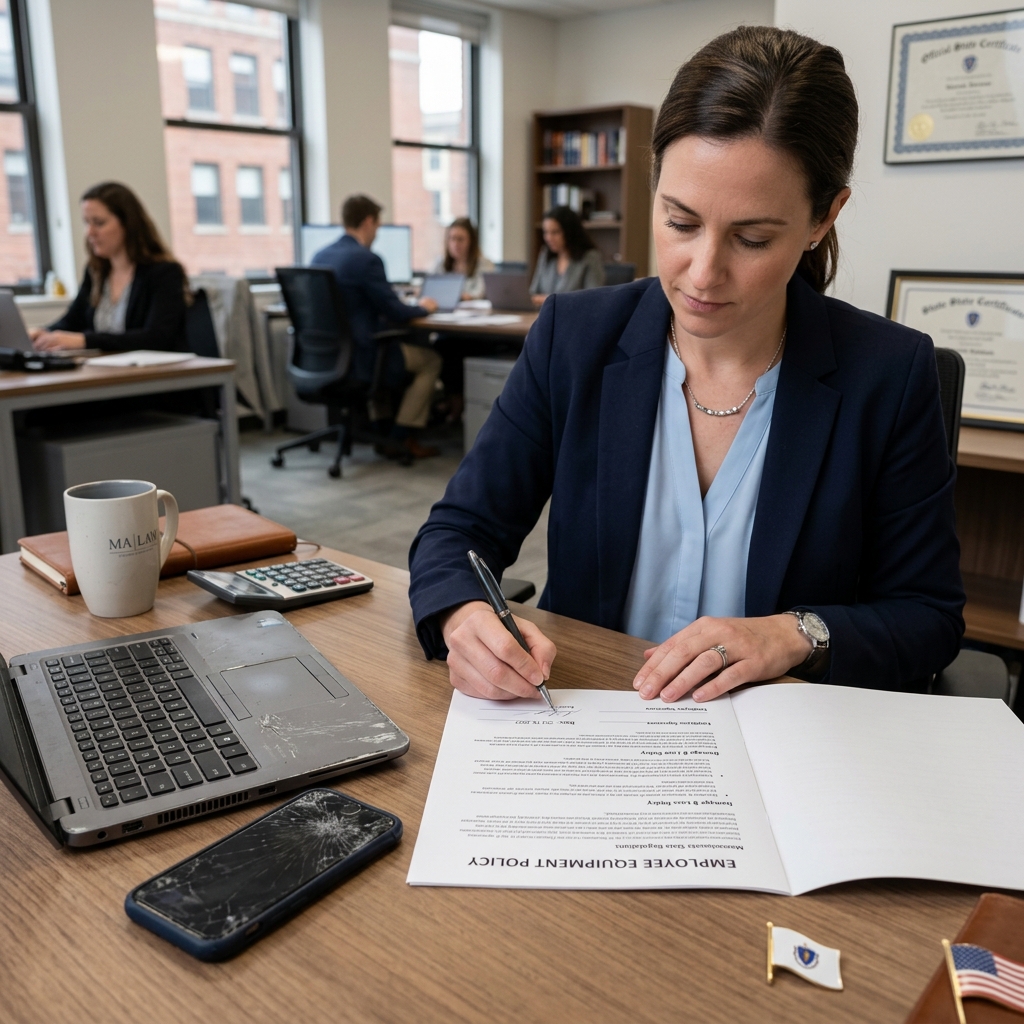 Understand when Massachusetts employers may seek payment for lost or damaged company property and what wage deduction rules protect employees.