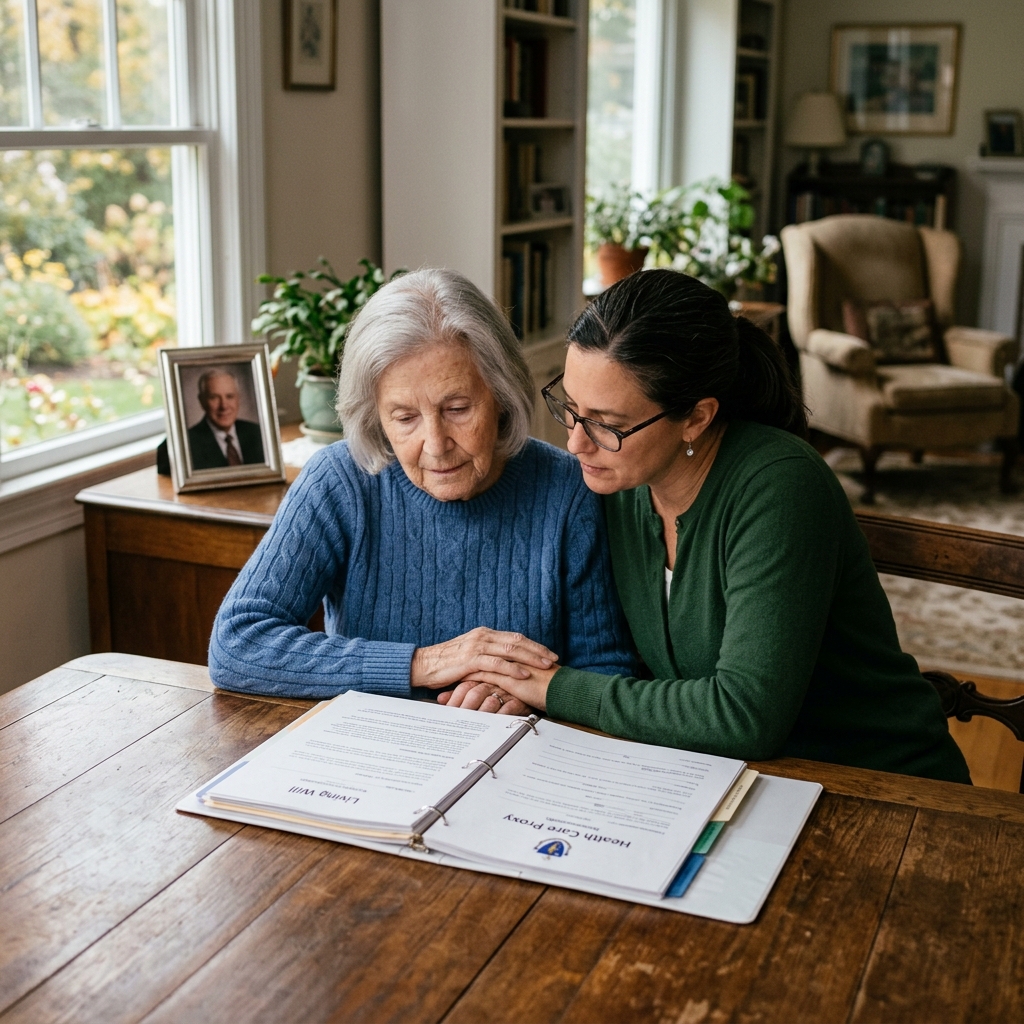 Learn how living wills, health care proxies, and related advance directives work under Massachusetts law so you can document your medical wishes with confidence.