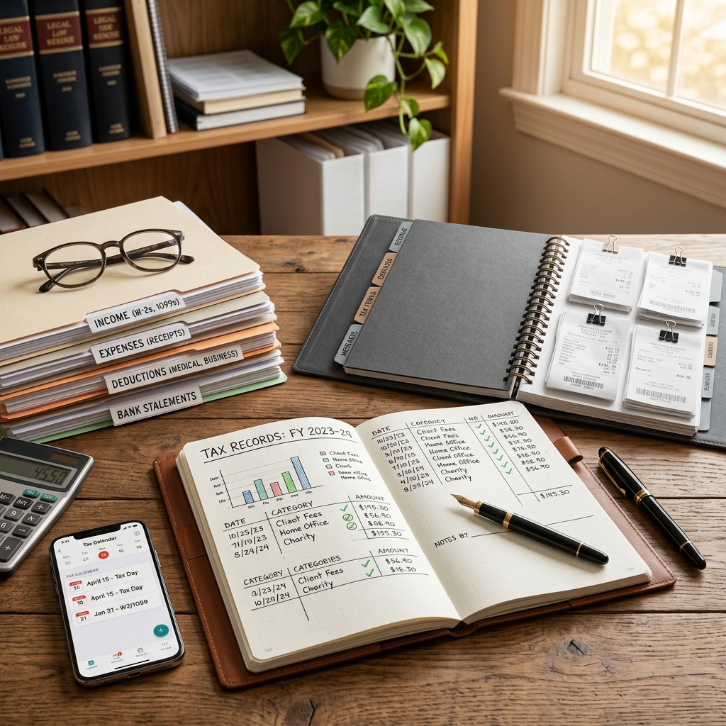 Learn how smart, year-round recordkeeping can simplify tax filing, protect you in an audit, and improve your financial decisions.