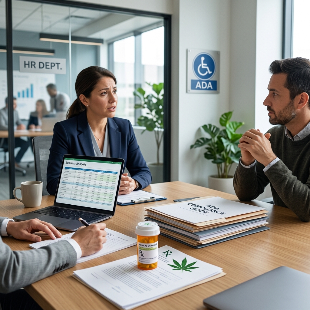 Understanding how federal disability law, state marijuana statutes, and workplace policies intersect in modern employment settings.