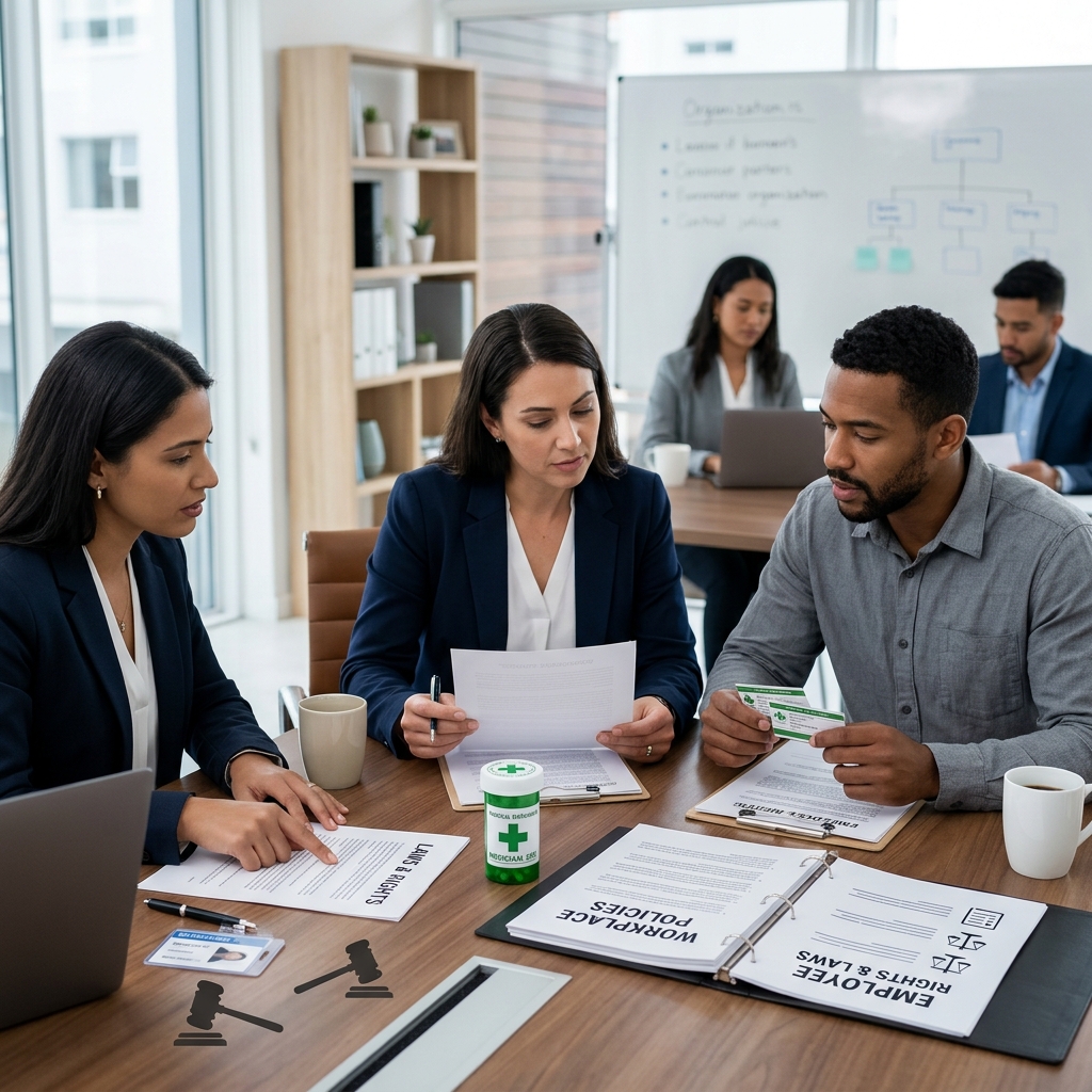 How evolving medical marijuana laws interact with workplace rules, employee protections, and employer obligations across different states.