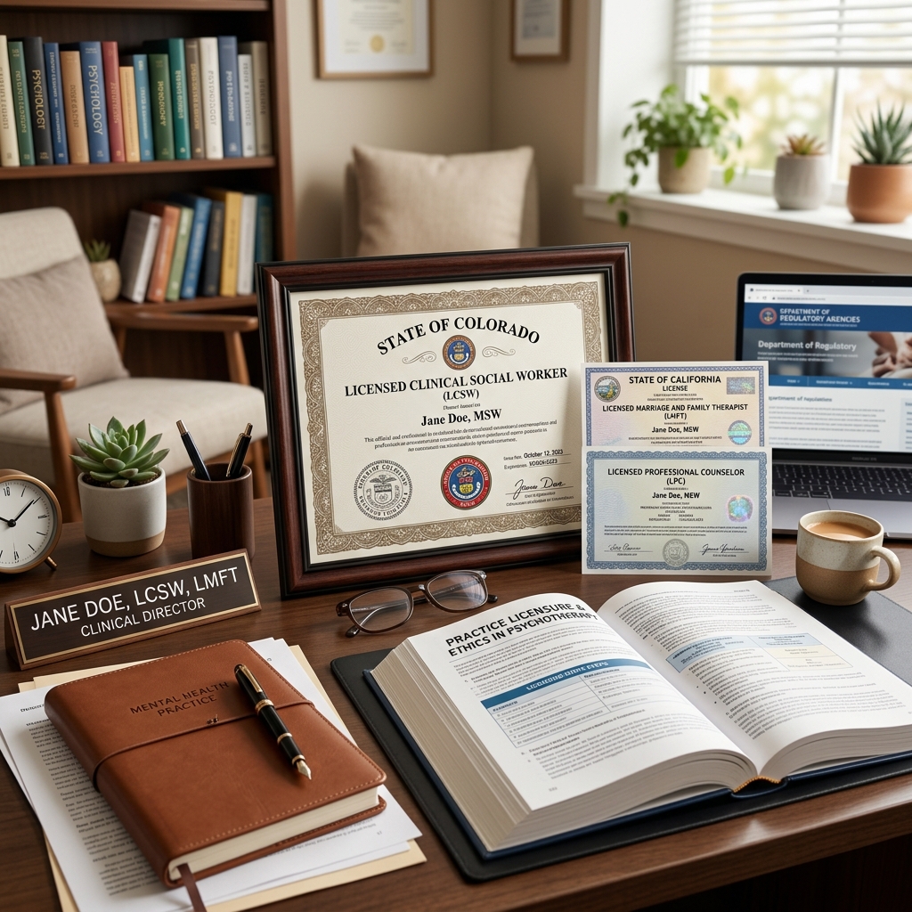 A practical guide to licensing, supervision, exams, and compliance for mental health professionals.