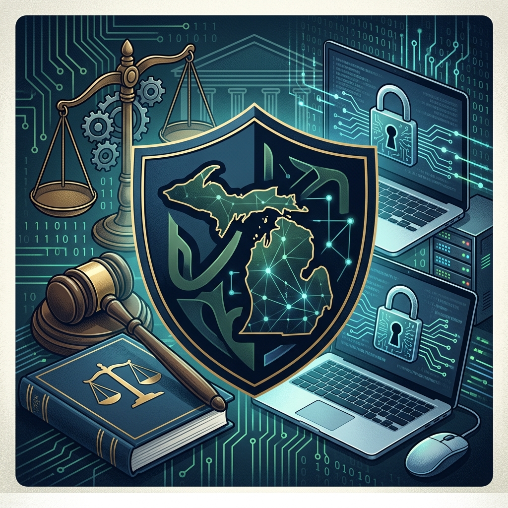 A clear guide to Michigan’s computer crime rules, penalties, and legal defenses.