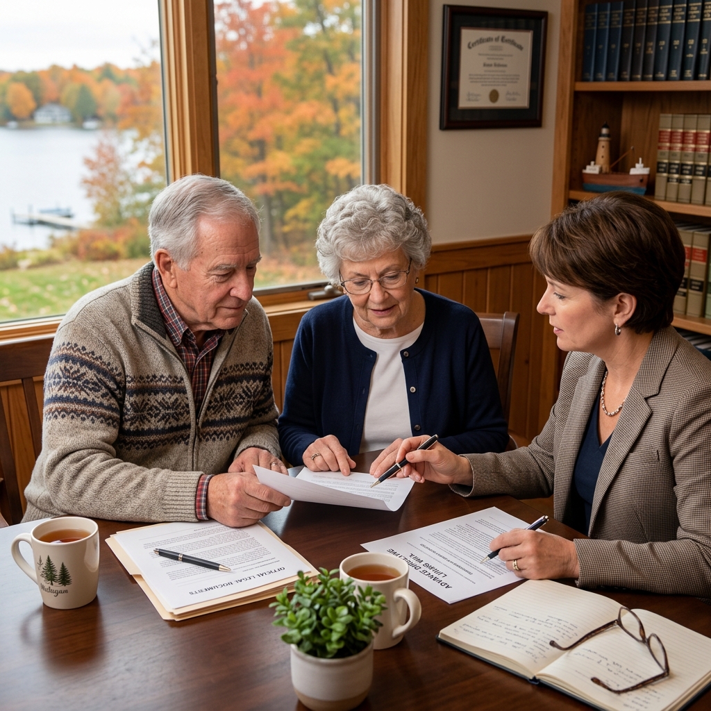 Learn how living wills, patient advocate designations, and other advance directives work under Michigan law and how to use them effectively.