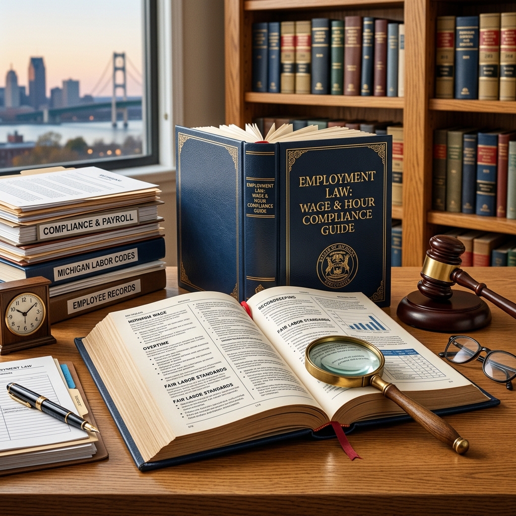 Understand Michigan’s wage, overtime, minor employment, and paid leave rules so you can spot violations and protect workplace rights.