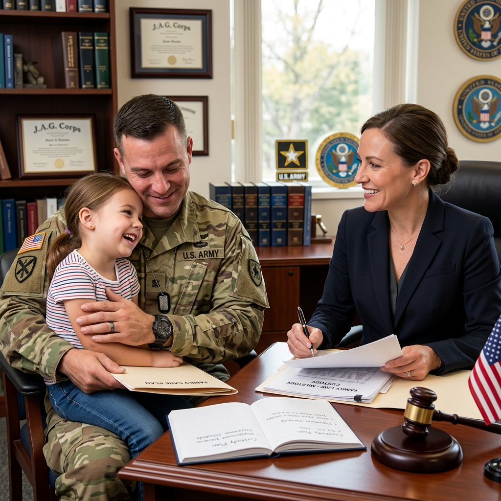Understand how deployment, relocation and unique military laws shape child custody rights and responsibilities for service member parents.