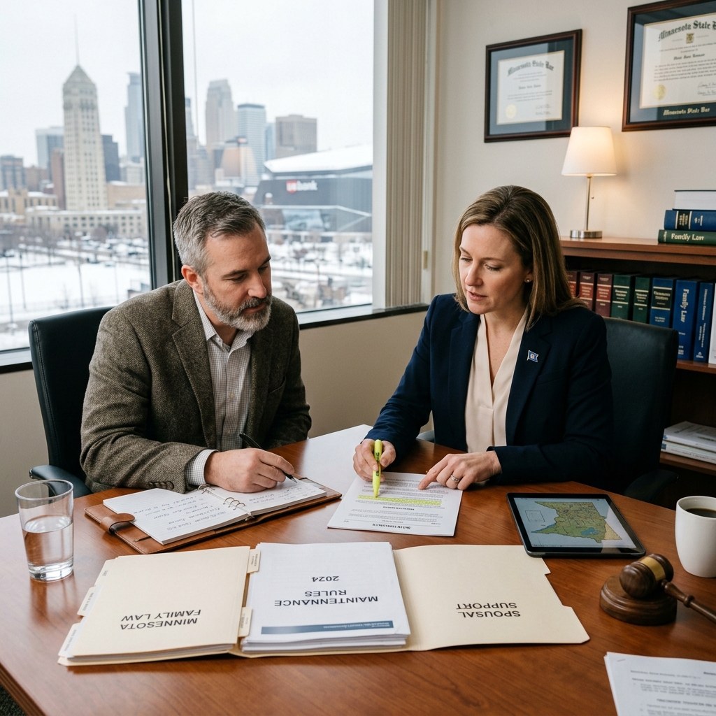 Understand how Minnesota alimony (spousal maintenance) works today, from eligibility and duration to modification, taxes, and unmarried partner support.