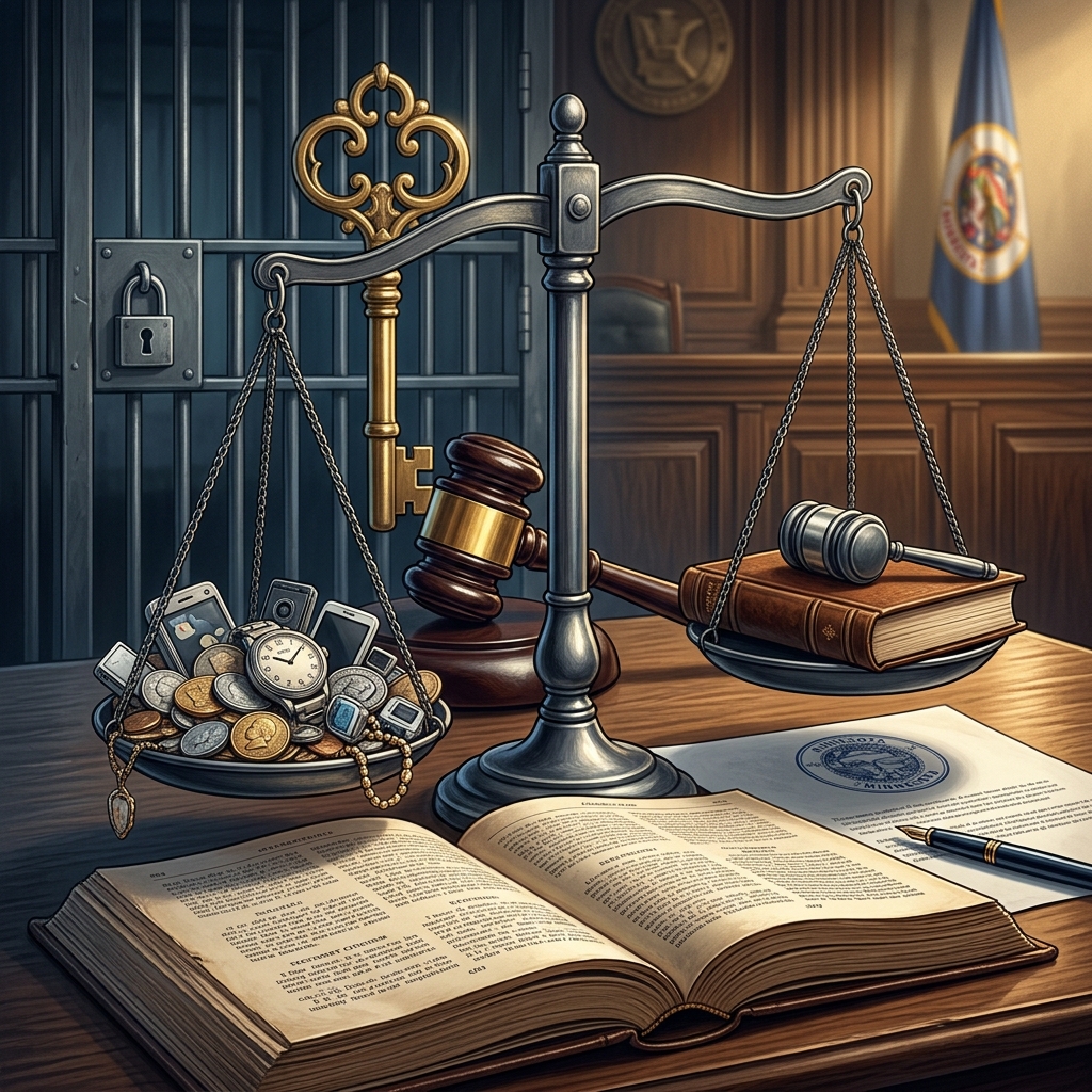 A clear, practical overview of Minnesota theft laws, charge levels, penalties, and key rights for anyone facing or concerned about theft accusations.