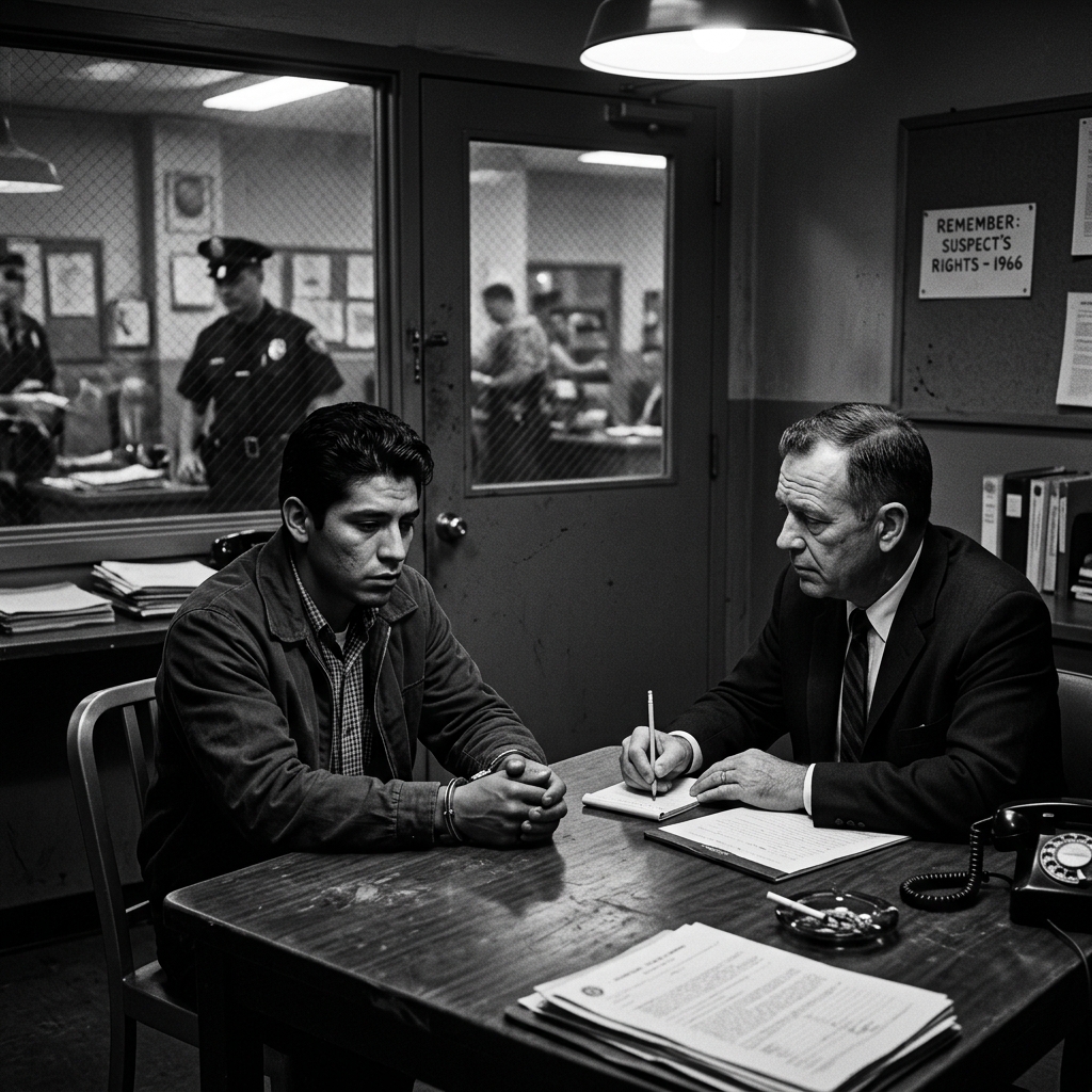 How a landmark ruling reshaped police questioning, custody, and constitutional rights.