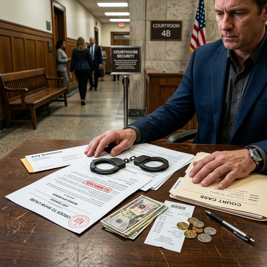Understand how courts respond when you skip jury duty, the fines or jail you could face, and how to fix the mistake before it escalates.