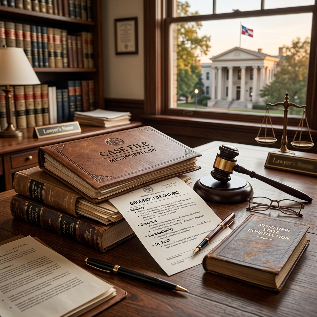 Learn the fault and no-fault grounds for divorce in Mississippi, how they work, and what they mean for your case and your future.