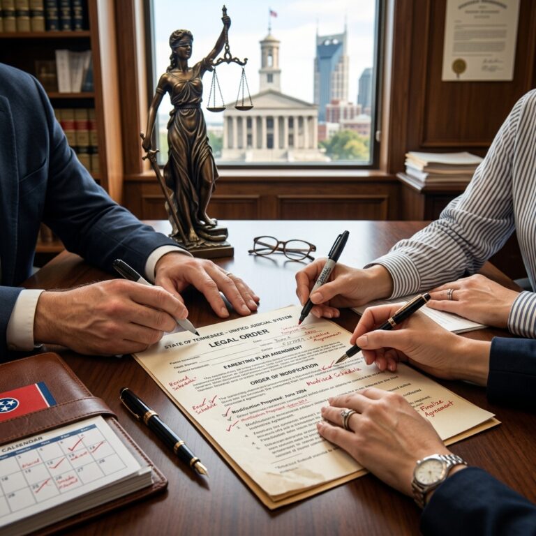 Modifying Custody and Visitation Orders in Tennessee