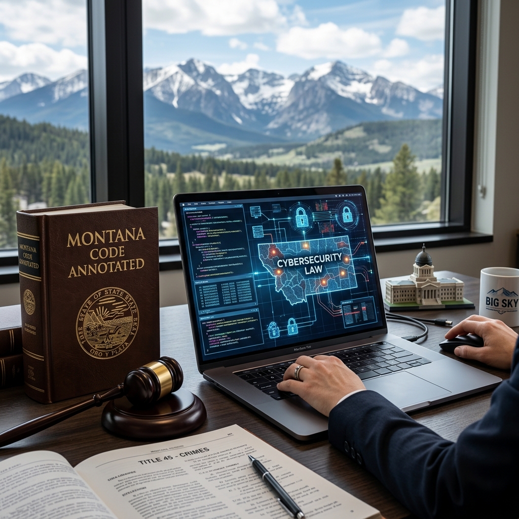 A practical guide to Montana’s computer crime statutes, penalties, and recent digital privacy protections for residents and businesses.