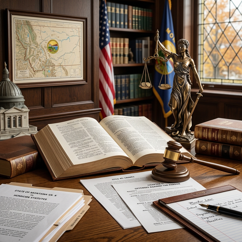 Undefined Montana Homicide Law: 5 Key Offenses And Penalties A clear guide to Montana homicide offenses, sentencing ranges, and key legal distinctions.