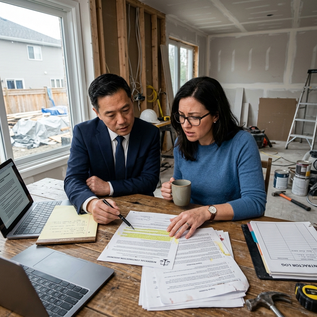 Learn how to respond, document, negotiate, and pursue legal remedies when a construction contractor fails to meet expectations or obligations.