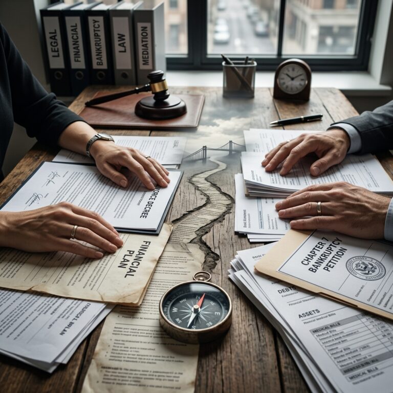 Navigating Divorce and Bankruptcy Together