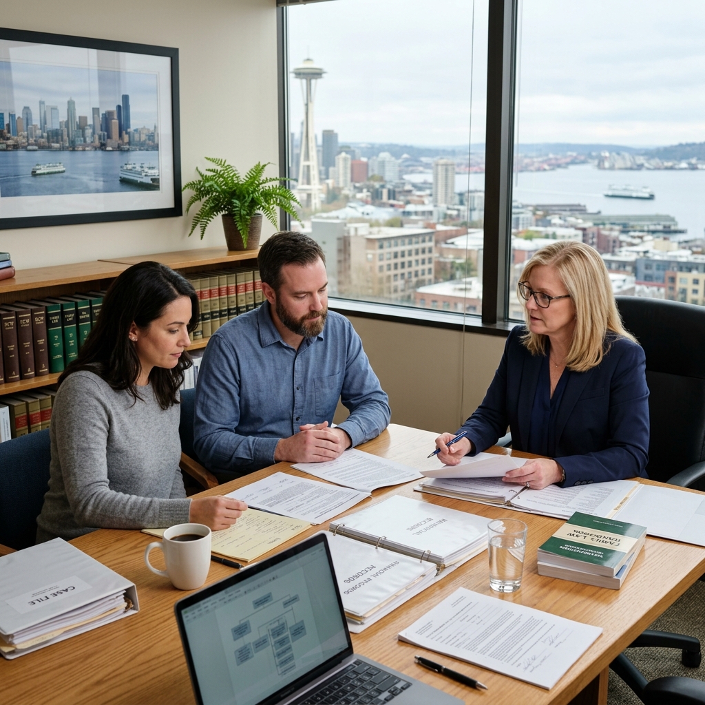 A practical, plain-language guide to Washington’s no-fault divorce process, property division, support, and parenting issues.