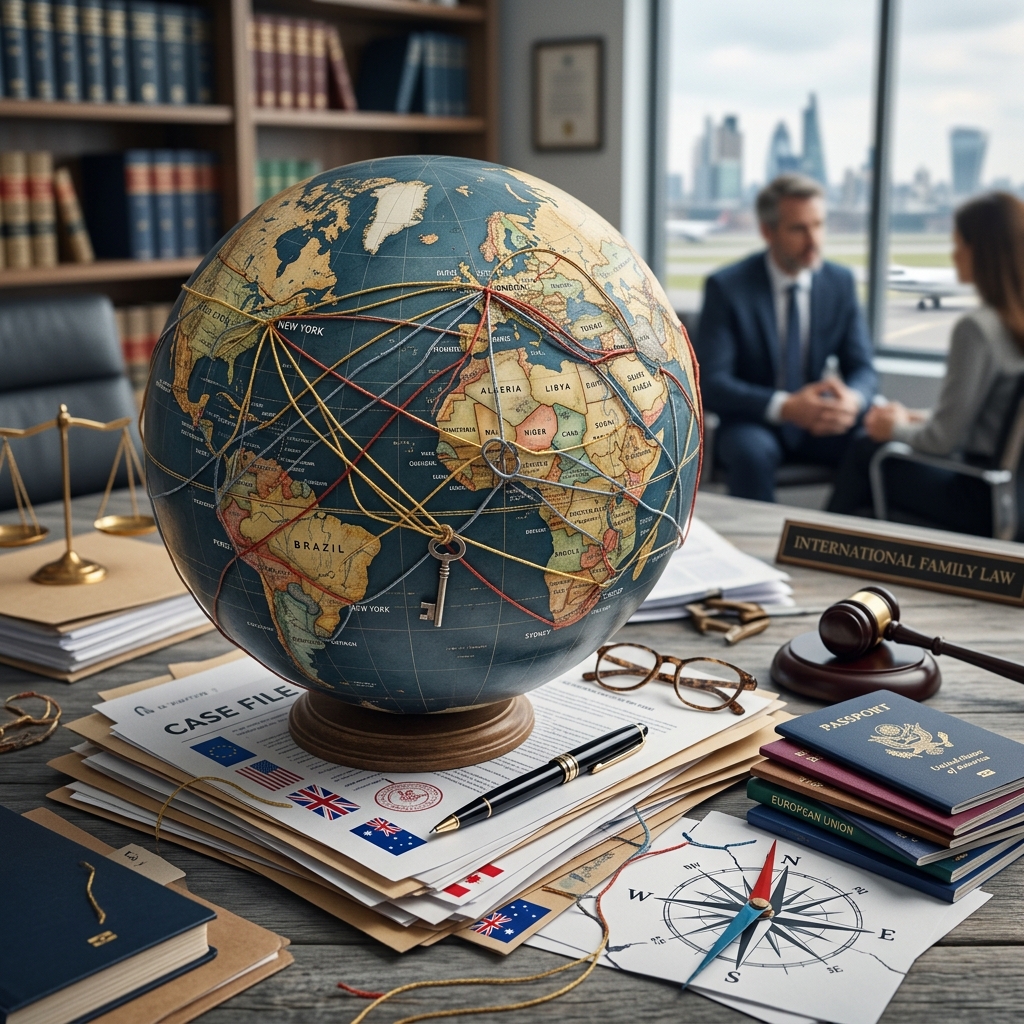 A practical guide to handling cross‑border divorce, jurisdiction, custody, and enforcement when multiple legal systems are involved.
