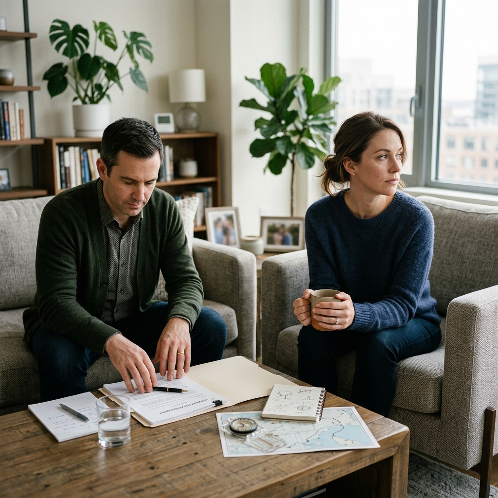 Practical legal, financial, and emotional guidance to manage marital separation safely and strategically when divorce is on the horizon.
