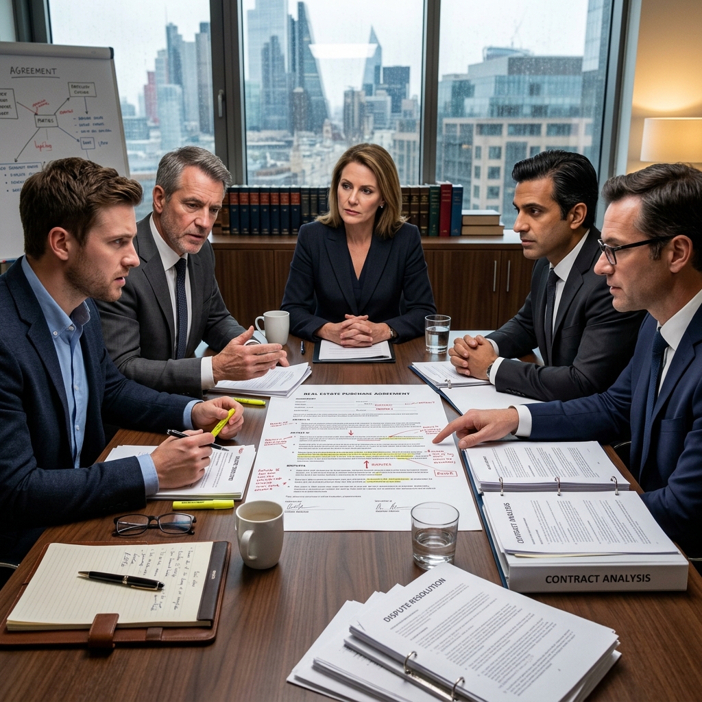 Understand how real estate purchase contract disputes arise, how to resolve them, and what legal remedies protect buyers and sellers.