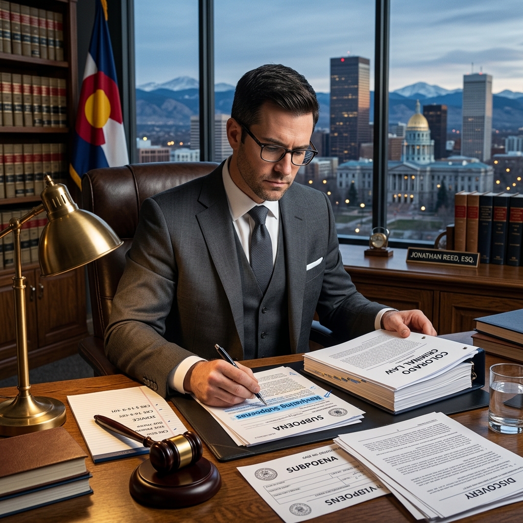 Understand when you must comply with a Colorado subpoena, when you can challenge it, and how to protect your rights as a witness or defendant.
