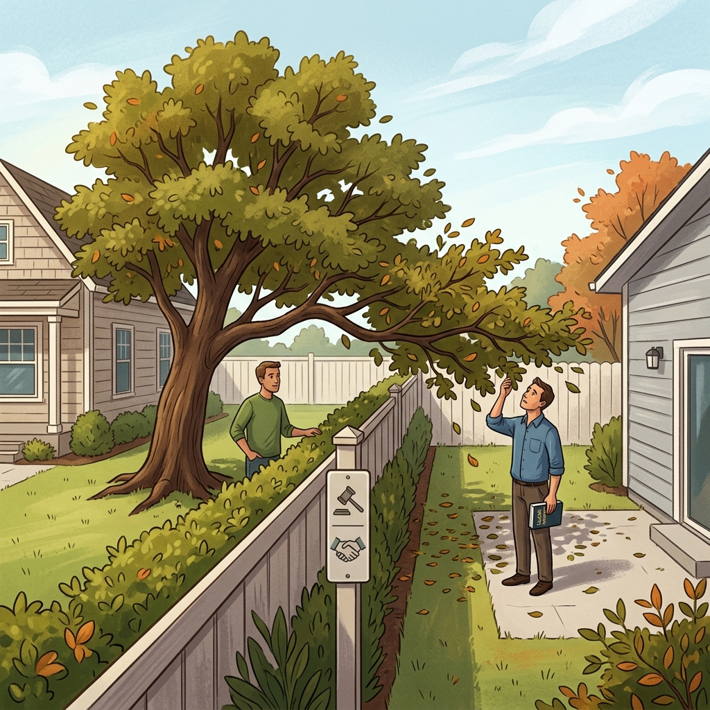 Neighbor Tree Disputes: Rights, Duties, and Practical Solutions Learn how to handle overhanging branches, root damage, fallen trees, and boundary trees with practical steps and legal awareness.
