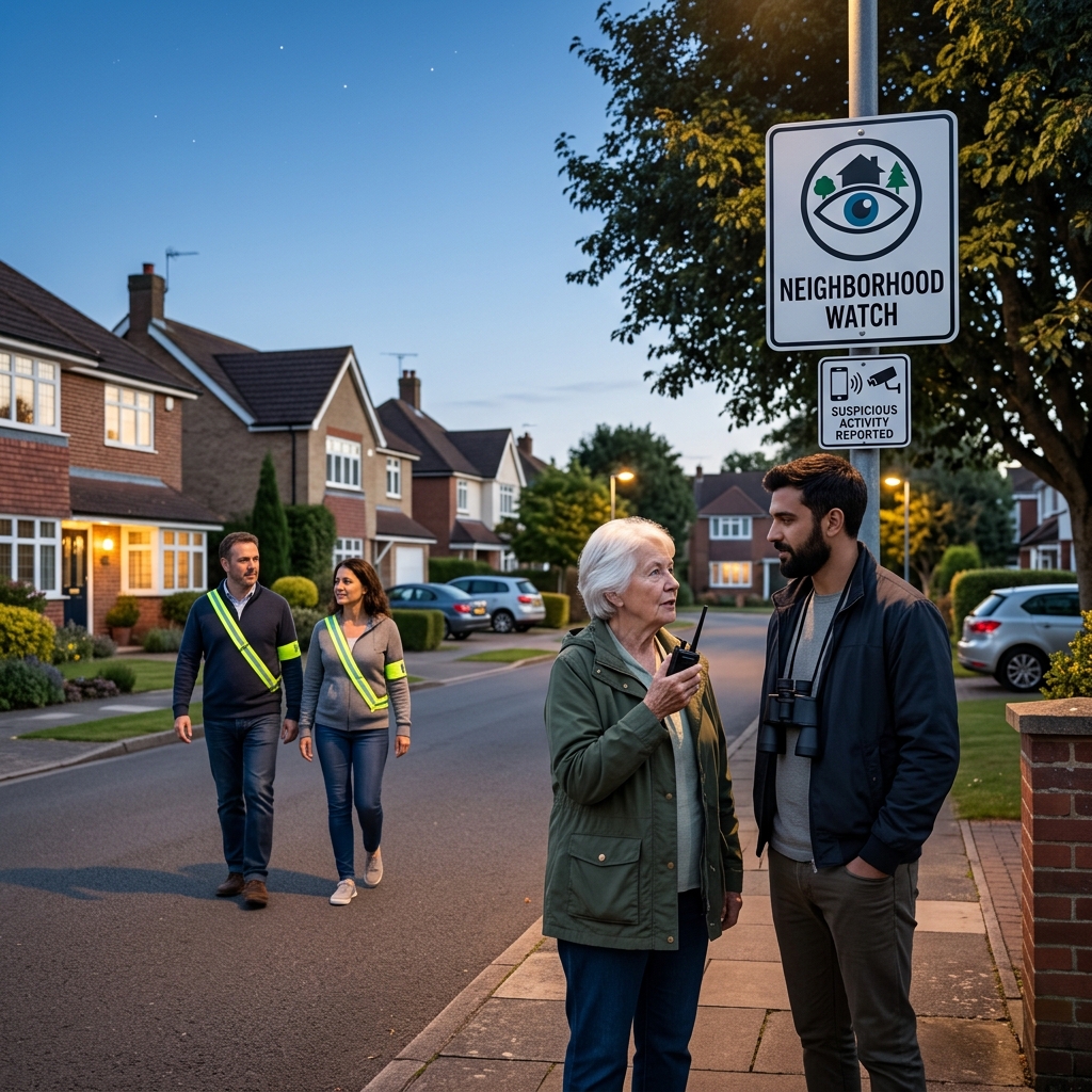 A practical guide to how neighborhood watch programs help communities prevent crime and strengthen local safety.