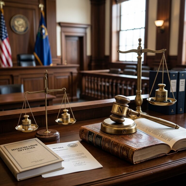 Nevada Misdemeanor and Felony Penalties Explained