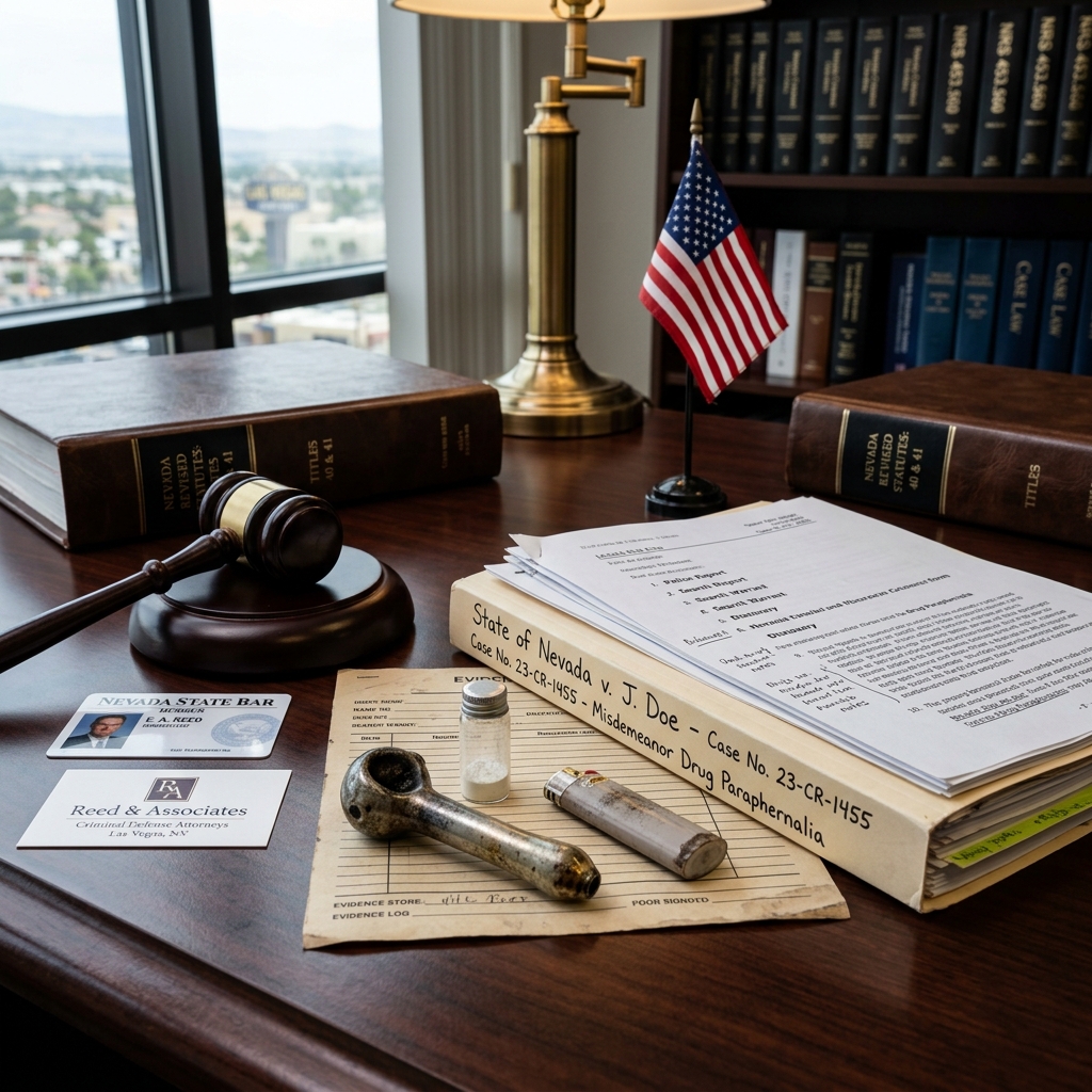 Understand how Nevada treats possession and use of drug paraphernalia, the penalties you face, and the defenses that can protect your record.