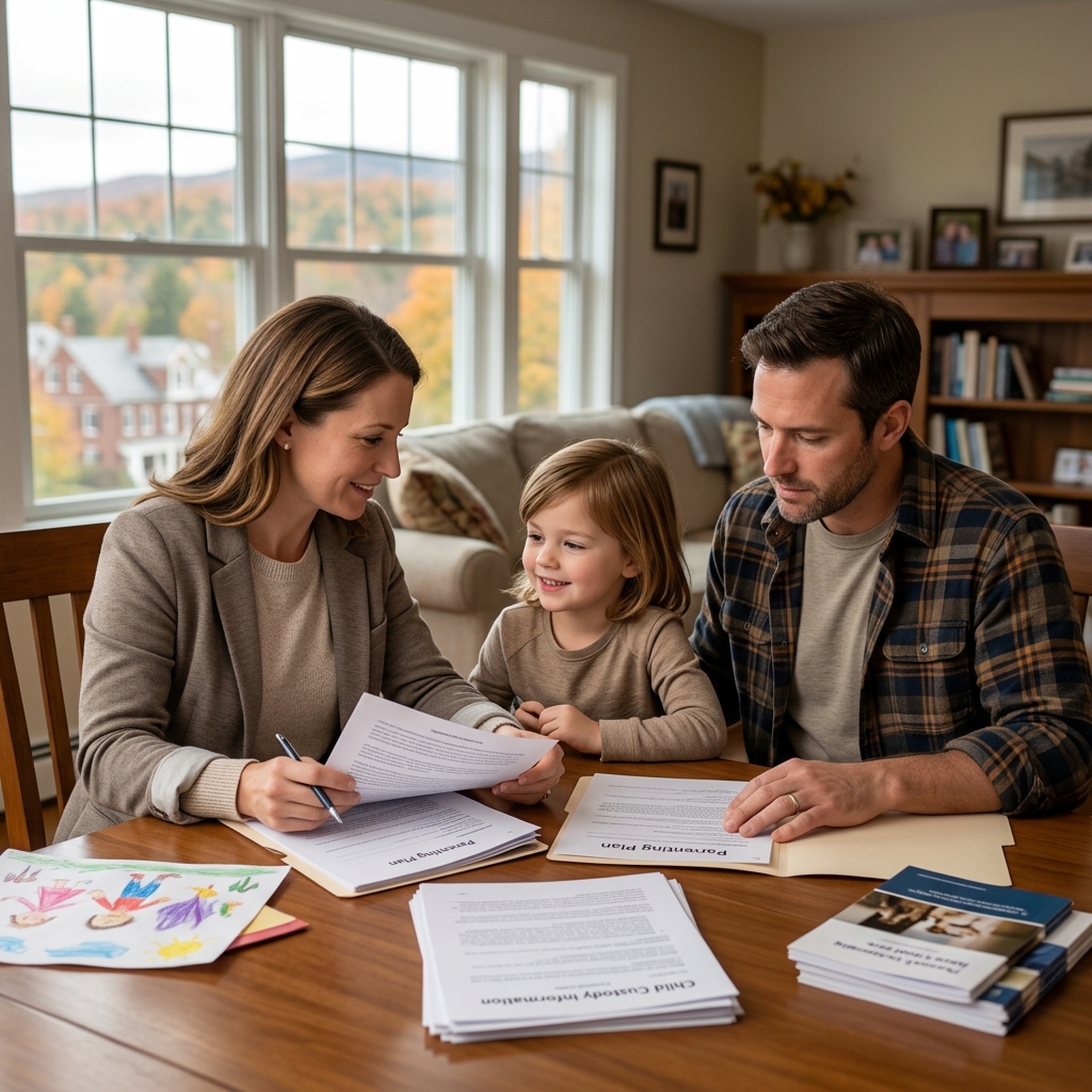 A practical, plain-language guide to New Hampshire child custody, parenting plans, and your rights and responsibilities as a parent.