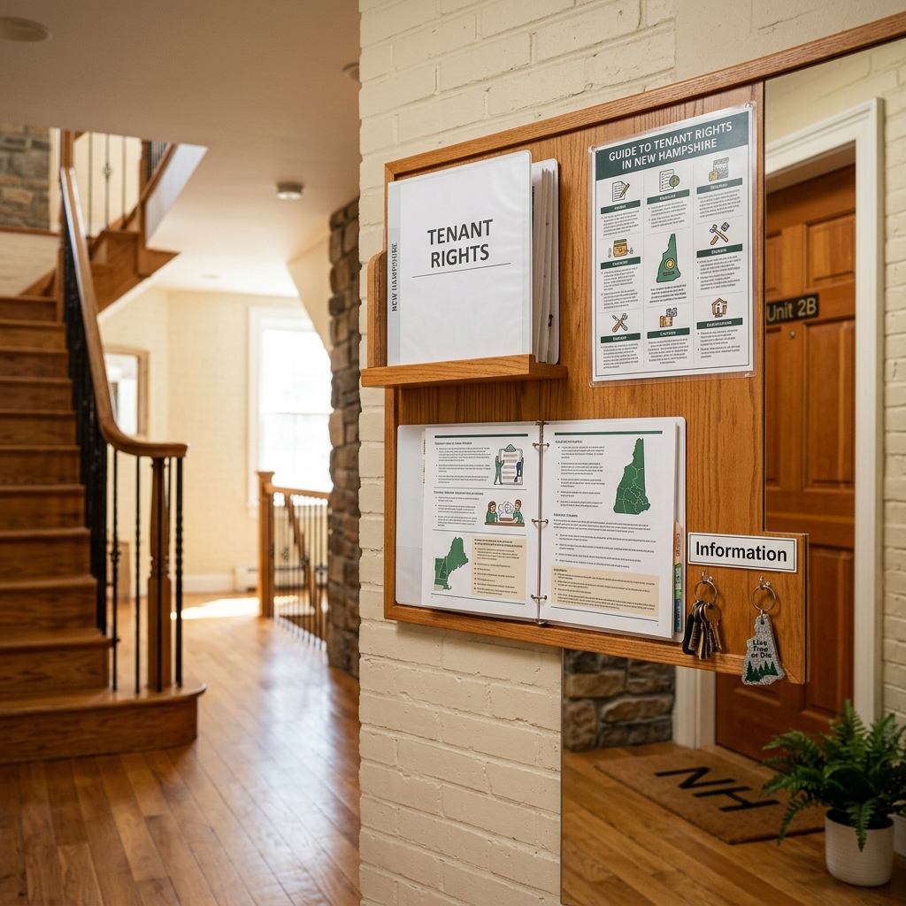 Understand New Hampshire tenant rights on deposits, repairs, privacy, evictions, and fair housing protections.