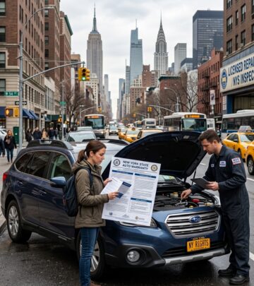 Understand how New York warranty rules, repair duties, and lemon-law remedies protect car buyers and lessees.