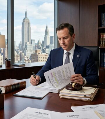 Understand how breach of contract claims work in New York, from key legal elements and penalties to practical examples and options for legal help.